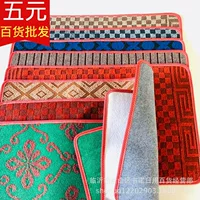 Двусторонний шерстяной коврик, прихожая, серый коврик, пять юаней, поставка из магазина, Нескользящий Впитывающий Коврик для ванной комнаты оптом