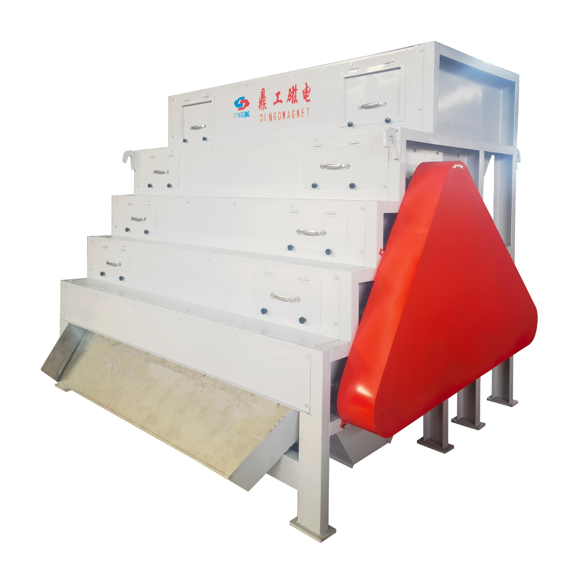 【赤铁矿磁选机】强磁多辊式磁选机 磁场强度大 变频调节磁选机