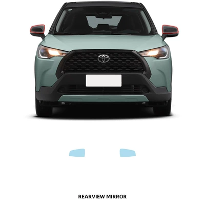 Car paint protective film: Protective Film No Cutting Invisible - rearview-mirror-tpu-film-imported-tpu-film-specially-cut-for-special-vehicles