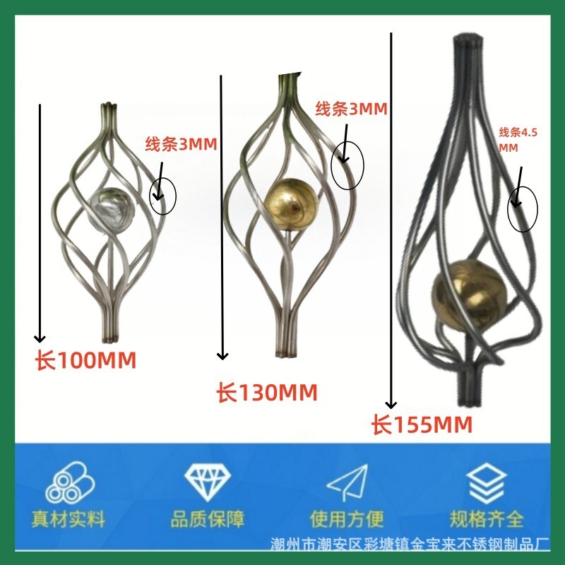 304 Stainless Steel Column Guardrail Connectors for Connecting Square and Round Wire Stair Handrail Fittings Stainless Steel Pipes