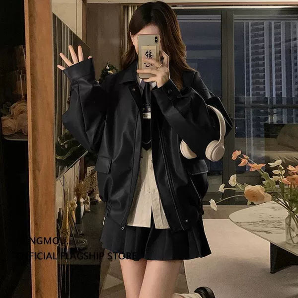 Versatile black [double-layer lining]