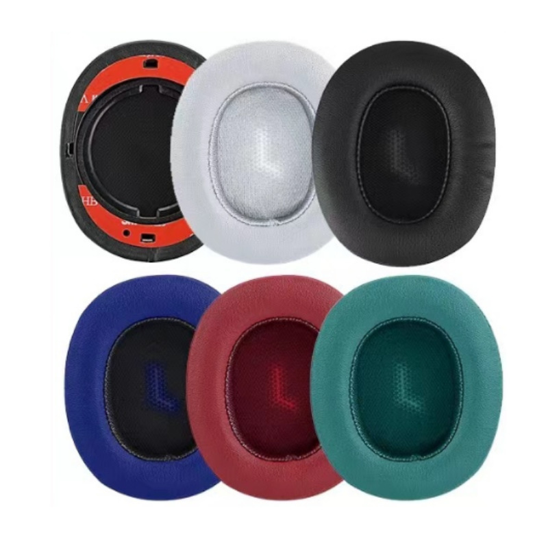 Suitable for Jbl E55Bt Headphone Covers, E55Bt Ear Pads, Ear Cotton Covers, Protein Leather Ear Covers, Headphone Leather Covers, Head-Mounted Type