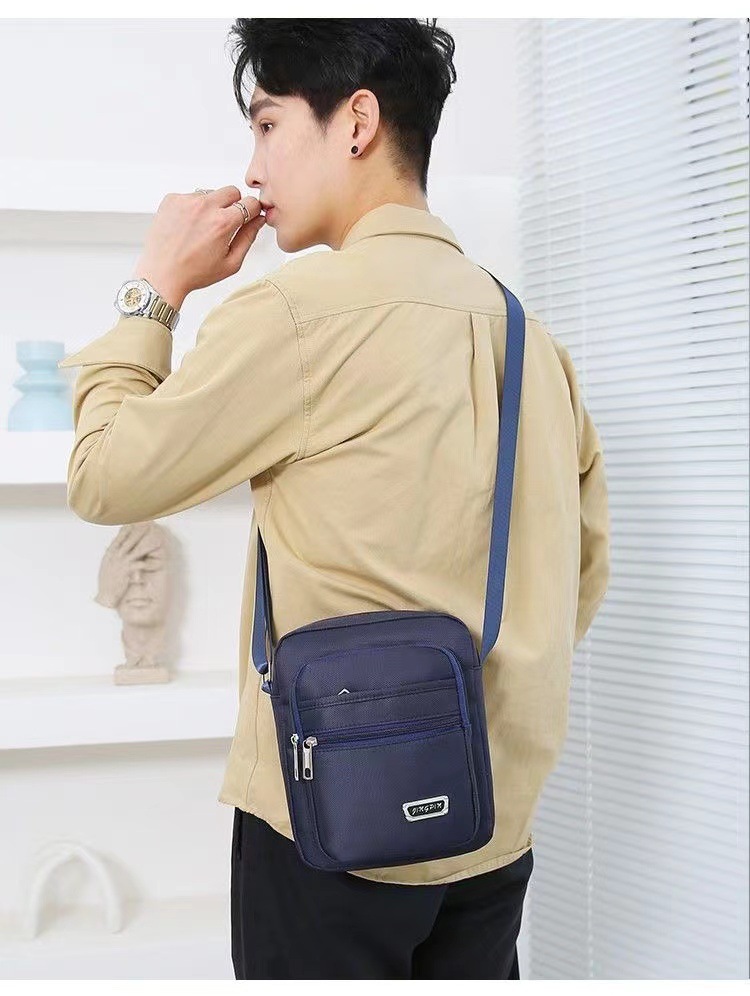 Bolso de bolsillo multicapa, bolsa de negocios, bolsa de Oxford impermeable, bolso de hombro, bolso de negocios para hombres y mujeres, bolso de bolsa