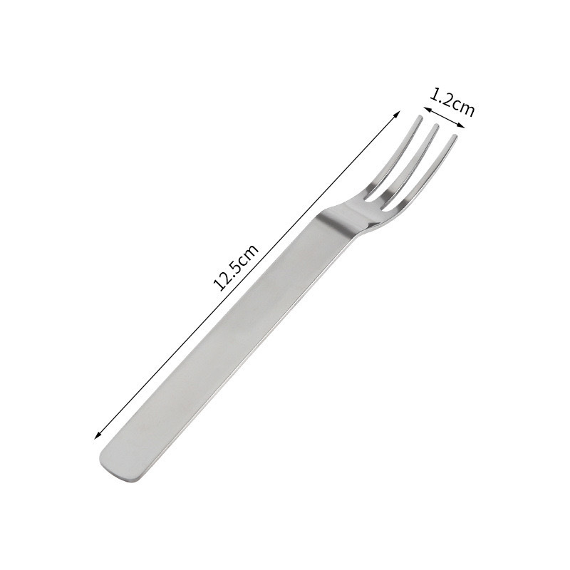 Juego de 6 Tenedores Pequeños para Fruta, Acero Inoxidable