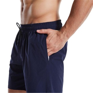 2022 summer new men's beach pants four-sided casual shorts foreign trade cross-border pocket sports pants Amazon