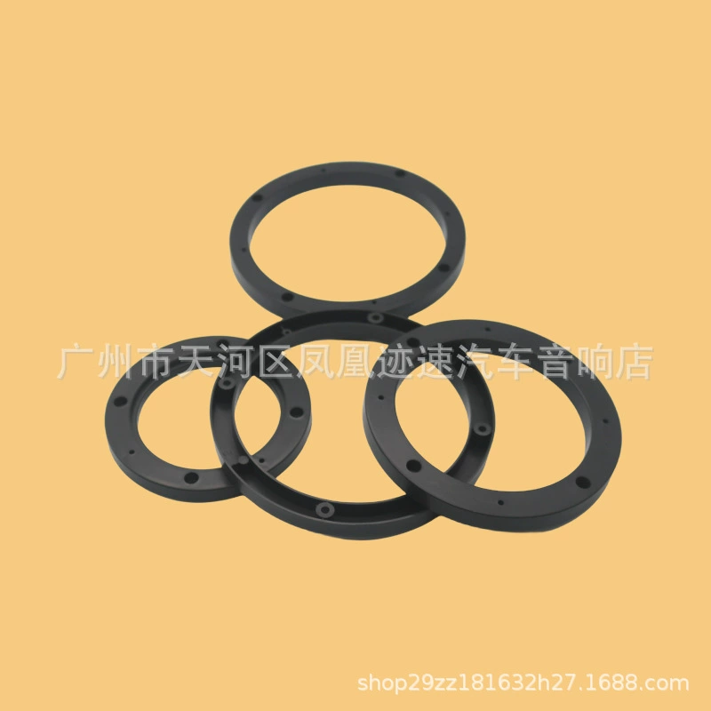 Оптовая продажа автомобильная аудио модифицированная раскладочная прокладка 4 дюйма 5 дюймов 6,5 дюймов твердый сердечник резиновая прокладка водонепроницаемый пластик