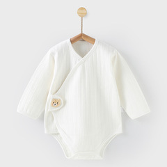 純棉 a類 包屁衣新生嬰兒衣服春秋季寶寶連體衣純棉三角哈衣爬服