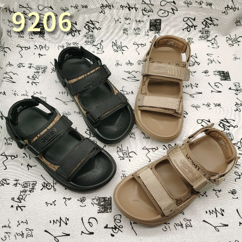 Сандалии мужские, новая летняя стильная индивидуальная верхняя одежда, пляжная обувь для вождения, нескользящие повседневные сандалии на мягкой подошве с защитой от запаха