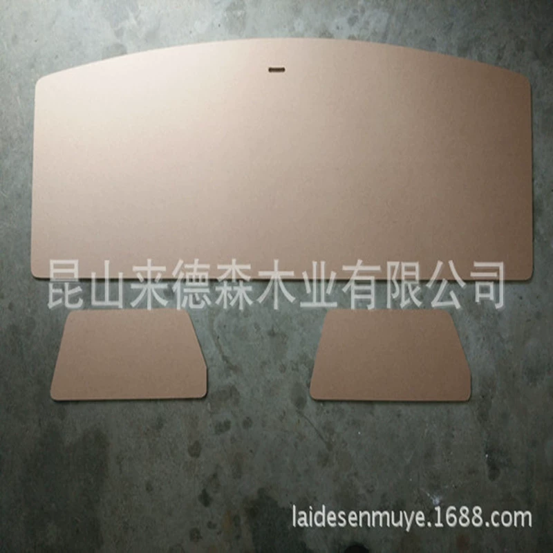 ПрDirect board MDF fiber board car trunk bottom plate paper tissue box box groove round hole