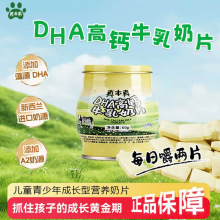 【批发零售送礼】真本真DHA高钙高蛋白牛奶片青少年零食60g罐装
