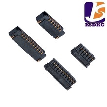 直供2-16Pin电源连接器 贴片端子 0.6mm间距线对板插头PCB公母座