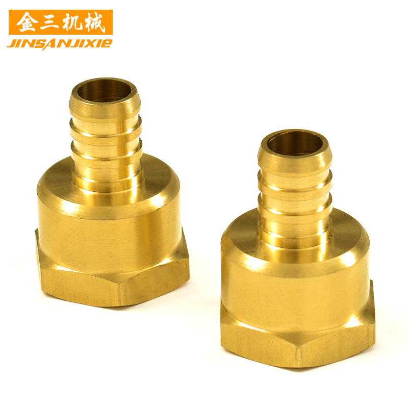 厂家生产工程管道PEX 1/2" x 1/2" NPT 内螺纹适配器气压接头