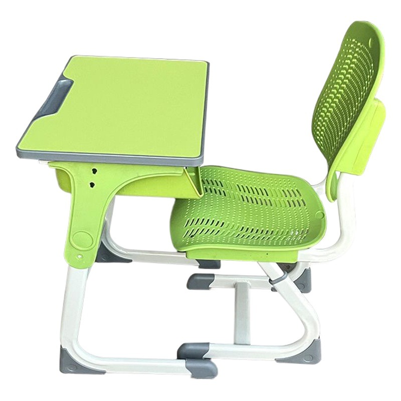 C-Shaped Adjustable Height Desk and Chair Set, Study Desk, Writing Desk, Student Desk and Chair Set, Home Study Desk and Chair Set