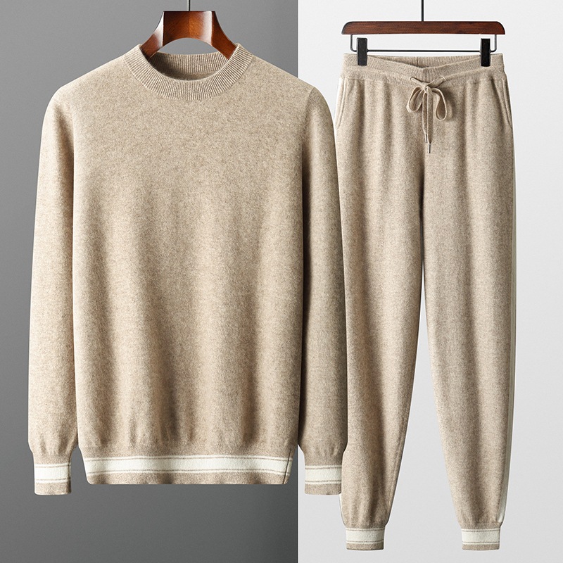 Demi-season cashmere overall