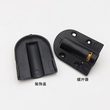 微型隐藏梳妆台阻尼缓冲合页铰链化妆台镜子下翻液压静音五金配件