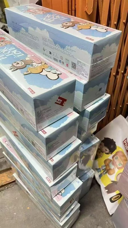 高品质四代拉布布mini泡泡玛特labubu4搪胶毛绒娃娃公仔玩偶|undefined