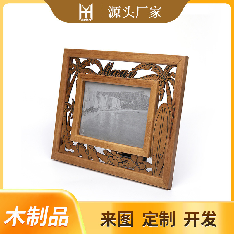 Wooden photo frame handmade photo frame table multi-style 6 7 inch photo frame stereo certificate photo frame table Wooden photo frame handmade photo frame table multi-style 6 7 inch photo frame stereo certificate photo frame table