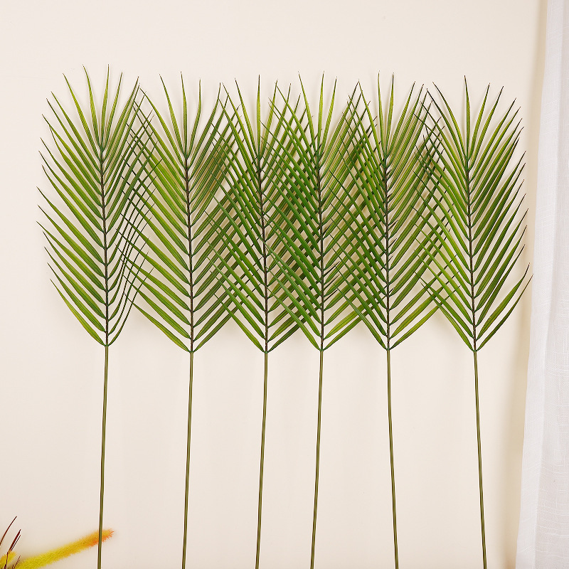 Cross-Border Artificial Green Plants, Plastic Home Decor Ornaments, Palm Tree Branches, Areca Palm, Nordic Artificial Plants Cross-Border Artificial Green Plants, Plastic Home Decor Ornaments, Palm Tree Branches, Areca Palm, Nordic Artificial Plants