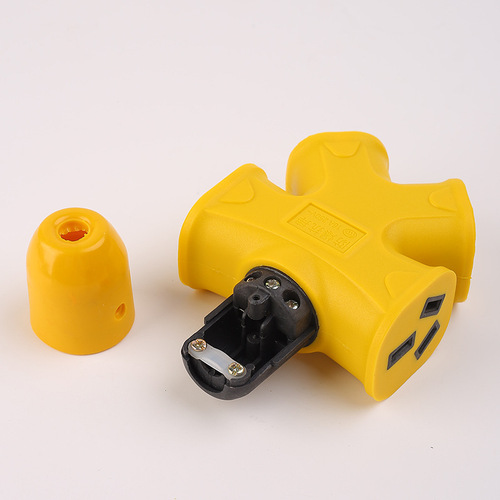 Manufacturer wholesale anti-fall power strip one-piece power wiring board rubber-coated 10-hole floor mop king socket