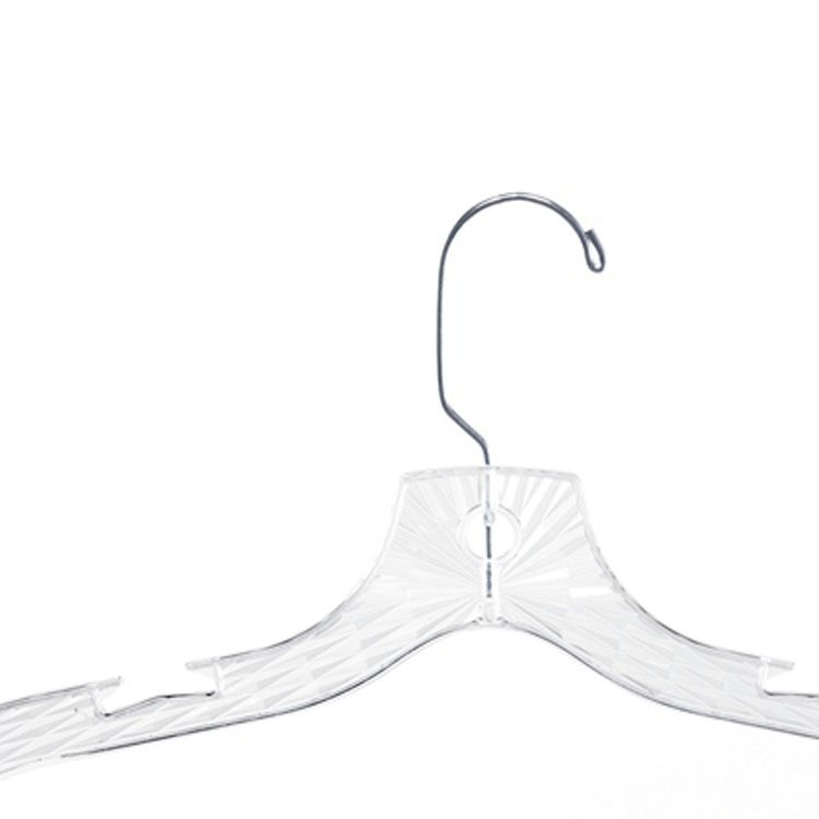 Plastic Clothes Hanger White Transparent Plastic Clothes Drying Household Storage Artifact Trouser Rack Universal Multifunctional Spot Supply