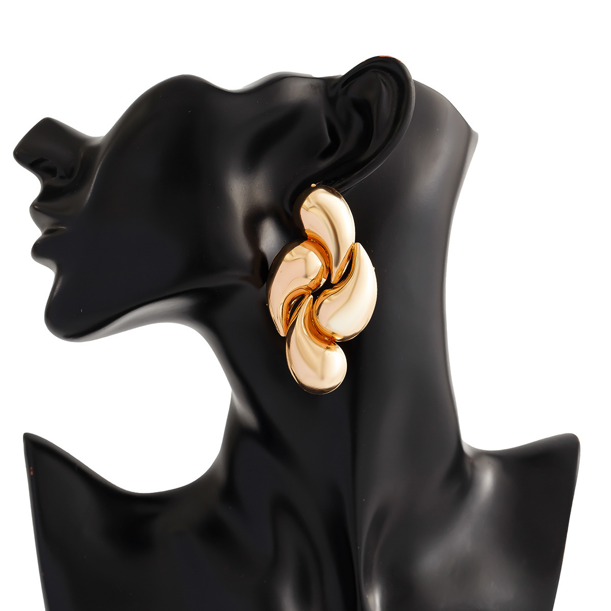 1 Paar  Wind Overdrijving Waterdruppels Legering IJzer Oorknopjes display picture 8