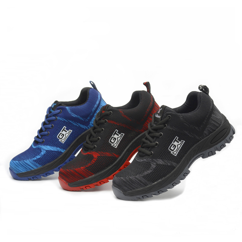  Scarpe da lavoro da uomo Scarpe da lavoro traspiranti Puntale in acciaio Anti-sfondamento Anti-pugnalata Anti-scivolo_voghion.com