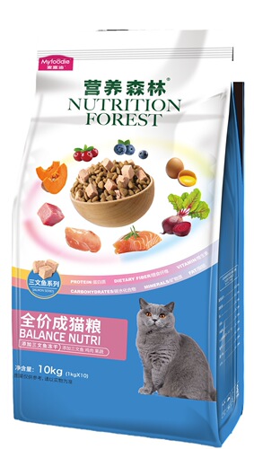 McFoody Nutrition Forest full price salmon freeze-dried cat food pet cat special fattening gill food 10kg