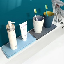 硅藻泥牙刷垫酒店肥皂垫洗漱垫子桌面牙杯垫置物托盘硅藻土皂托