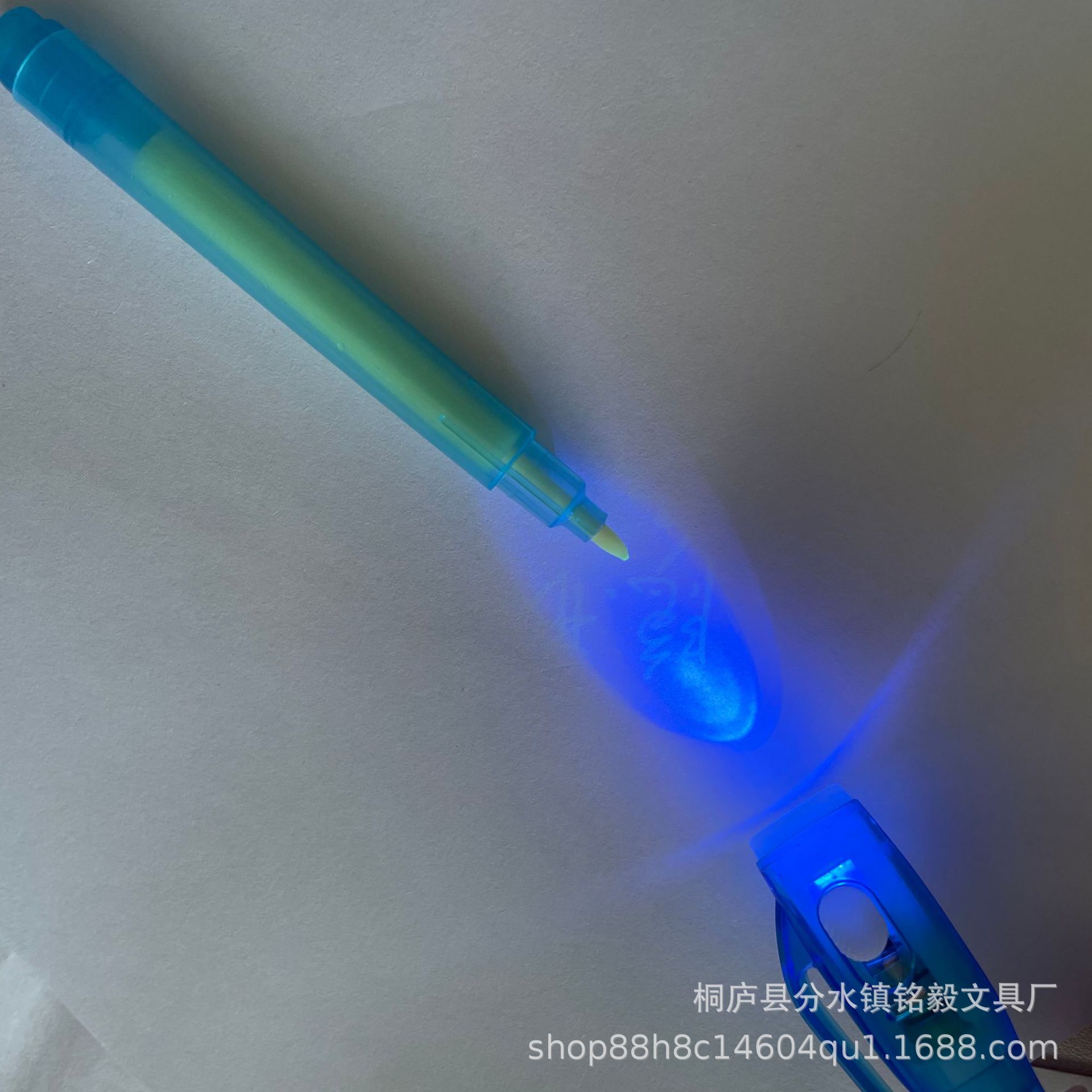 Multifuncional inspección de billetes publicitaria ultravioleta UV invisible lápiz fluorescente inkolor lápiz marcador