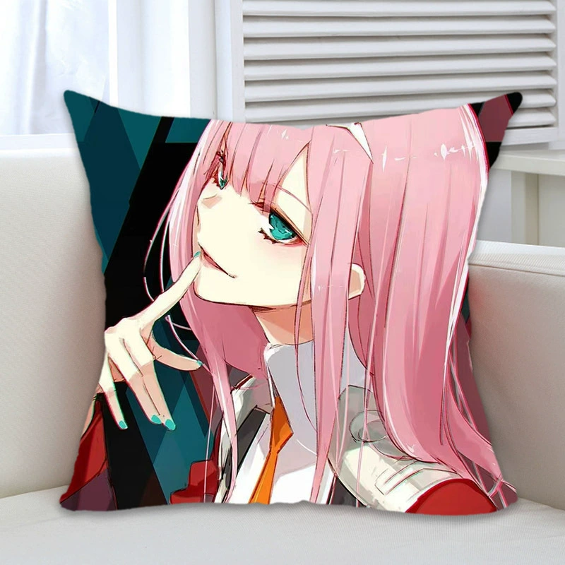 Подушка-одеяло National Team 02 Darling in the FranX, ягода, аниме-атрибутика, 2D подушка
