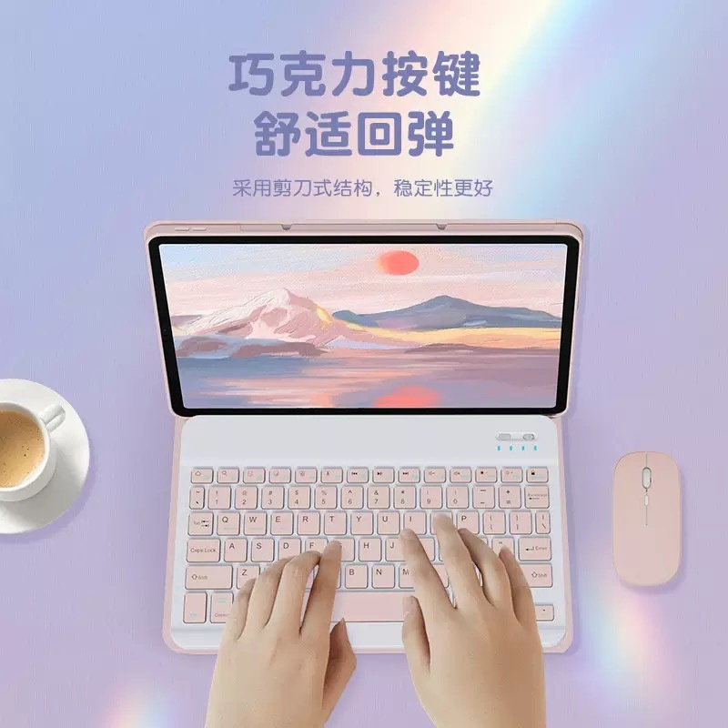 2024 Lenovo タブレット Xiaoxin m11plus10.6 Bluetooth キーボードレザーケースプロ保護ケースドロップシッピング K11P に適しています|undefined