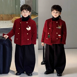 童套装;童衬衫;童马甲