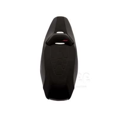 Suitable for Honda Click150/125 Modified Seat Cushion Assembly, Comfortable and Soft Backrest Seat Bag, Motorcycle Seat Bag (Motorcycle cushion) - click150125-seat-package
