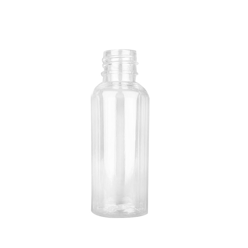 Botellas PET de plástico transparente de niebla pequeña botella de pulverización botella vacía botella de plástico 30ml 100ml botella de PE