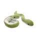 Christmas plush small snake doll can be wound bending shape 2025 small green snake mascot doll zodiac toy