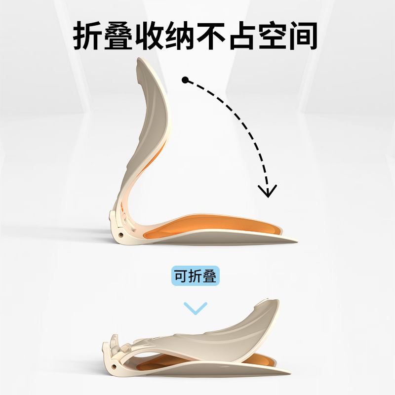 折りたたみ式腰椎サポート背もたれクッション 学生・子供用腰椎パッド オフィス用長時間座り心地の良い腰椎サポートクッション 越境版