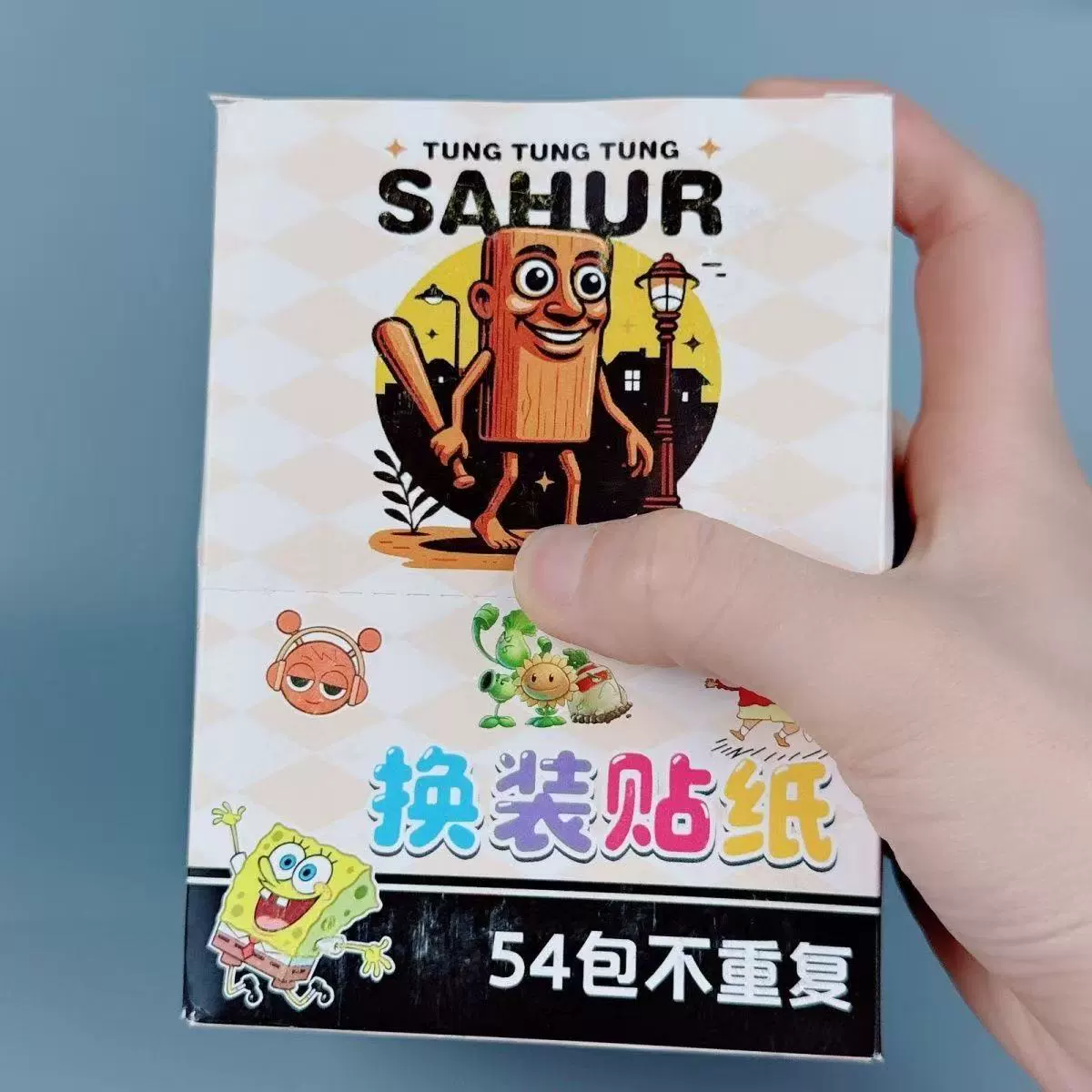 Новые наклейки-подделки Luo Xiaohei Zhanji можно переклеивать веселые наклейки детские наклейки головоломка ручная работа DIY