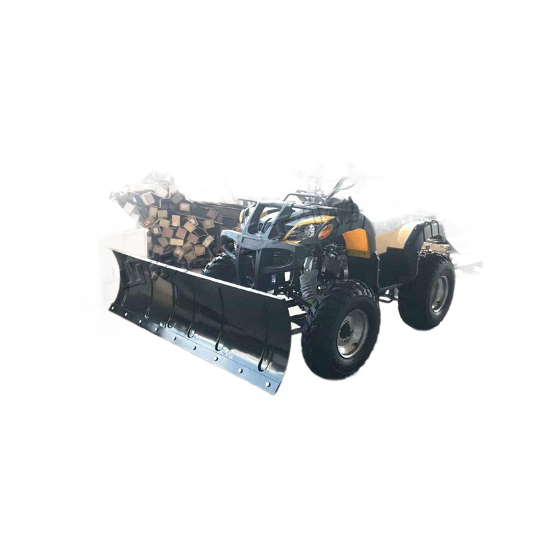 Máquina de limpieza de impurezas de carreteras de invierno de cuatro ruedas de conducción tipo soporte de nieve de carretera limpiadora de suelo de autopista