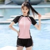 Fuchsia, with short sleeve