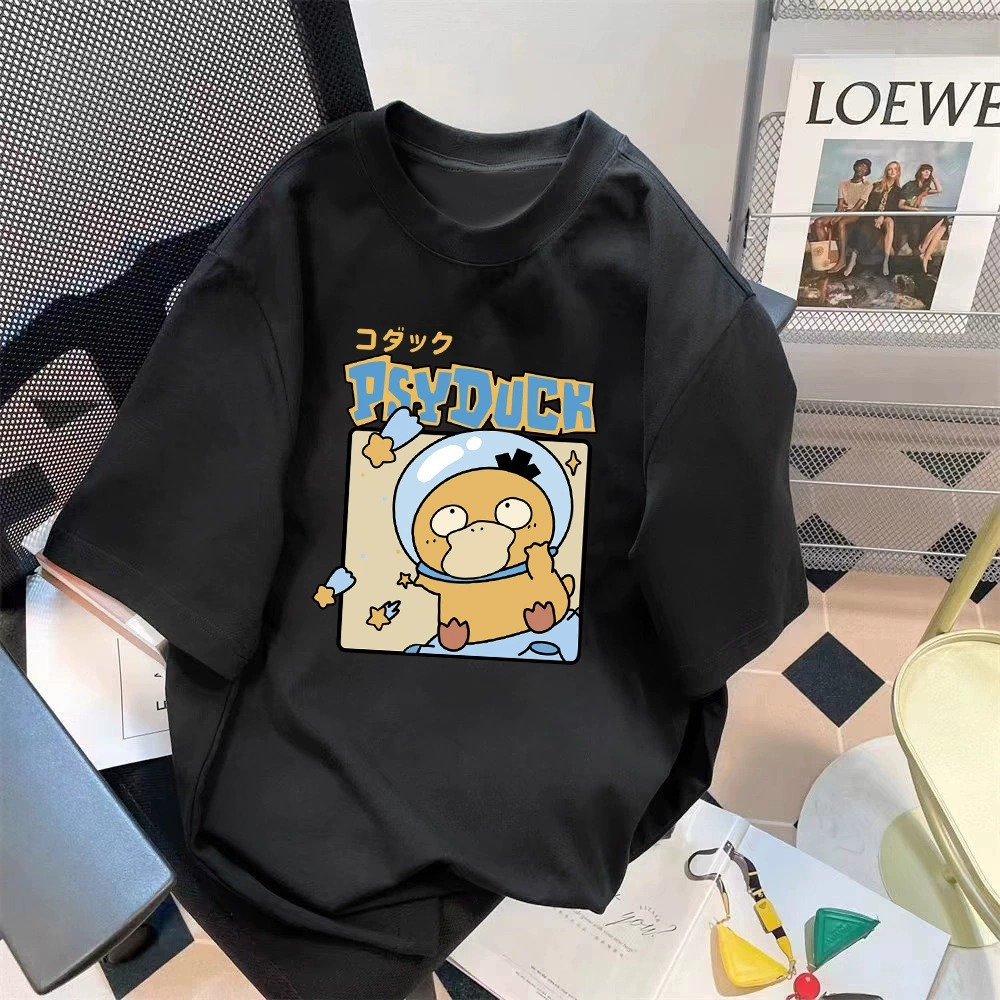 Retro Trend T‑shirt, Oversize Printed Tee, цвета белый/черный, размеры M–5XL