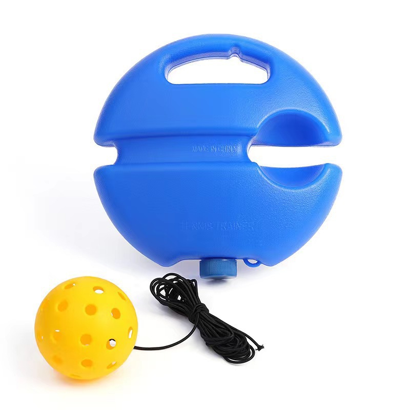 New Outdoor Pickleball Training Device with Octagonal Base and Water Bottle Holder for Adult and Student Training, Fitness, and Entertainment