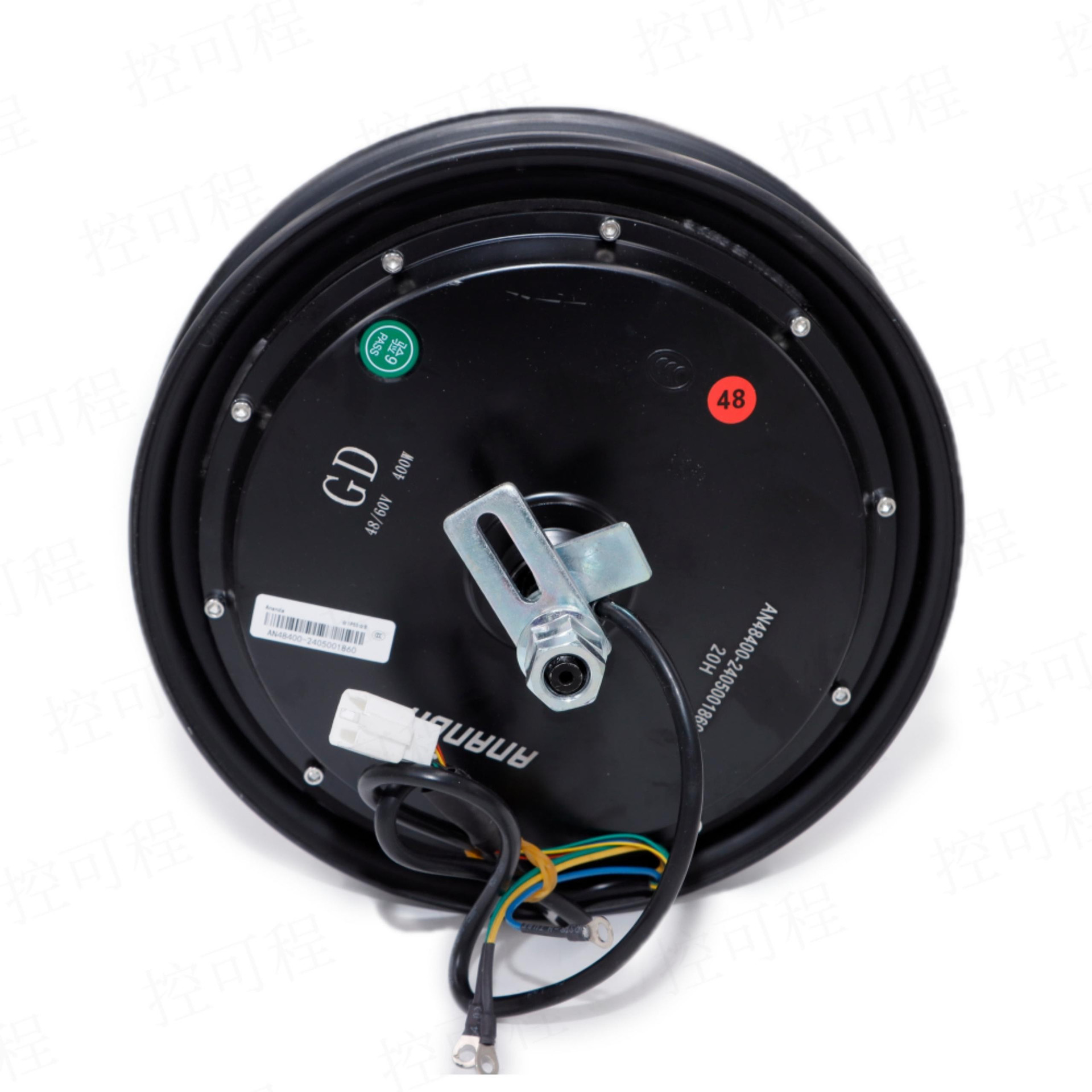Anida 10 pulgadas / 12 pulgadas motor eléctrico de freno de tambor 400W / 800W / 1000W / 1200W / 1500W motor eléctrico falso