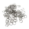 Stainless Steel Open Circle closed mouth ring connection circle 0 circle connection ring DIY jewelry accessories manufacturer wholesale
