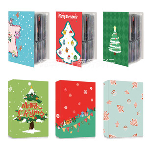 Four-Page Christmas Card Album, Anime Card Collection Album, Pokémon Card Collection Album, Magical Creature Card Album, Card Pack