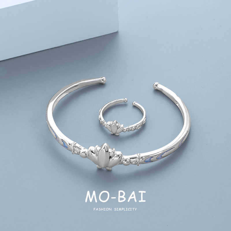 Fulilian의 애니메이션 오픈 팔찌, 반지, Jinglianhua cos 소품, 학생 액세서리