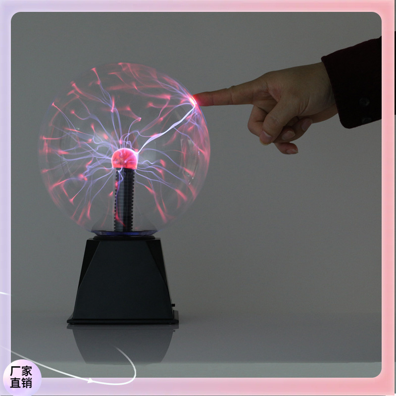▧亚马逊款USB声控静电球 等离子魔法小夜灯 声控灯触摸静电