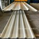 Factory 304 Stainless Steel Corrugated Board 316 House Surface Propressing Wave Board Cutting 201 Color Steel Tile Canopy Tile