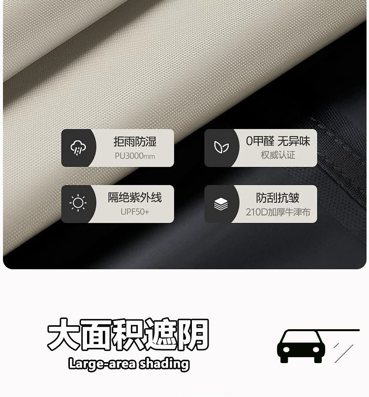 Free shipping car side awning, vehicle-mounted side sun and rain protection, portable outdoor self-driving camping sunshade