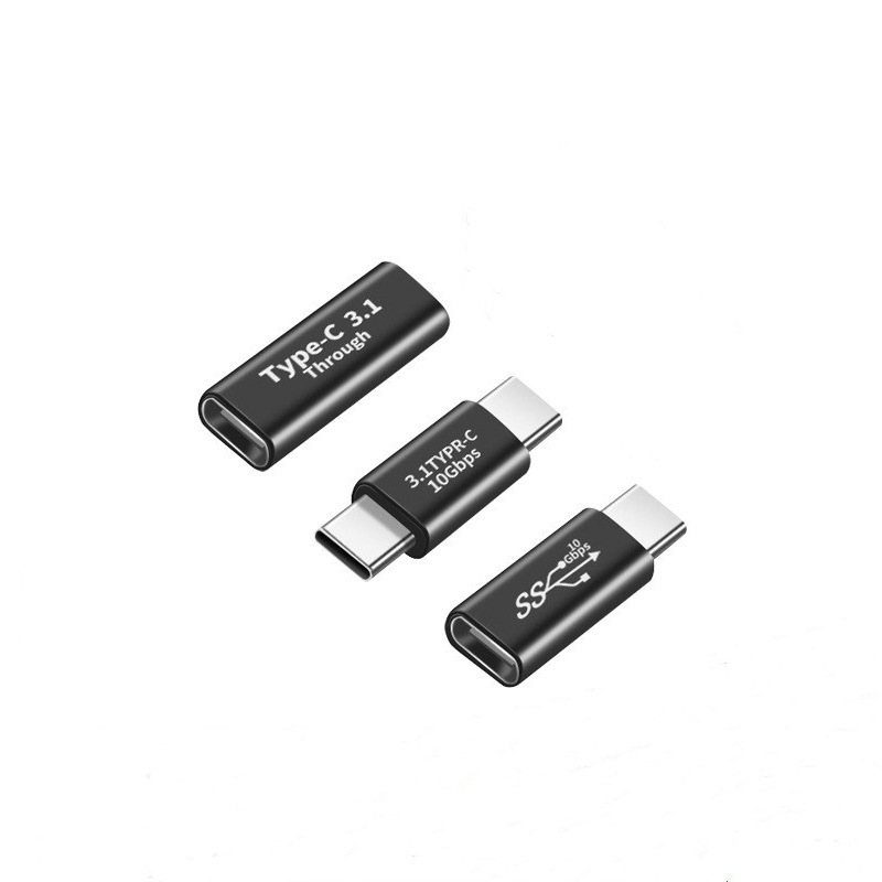 Type-cアダプタtype-c公対母延長変換ヘッドtype-c母対母type-c公対公|undefined