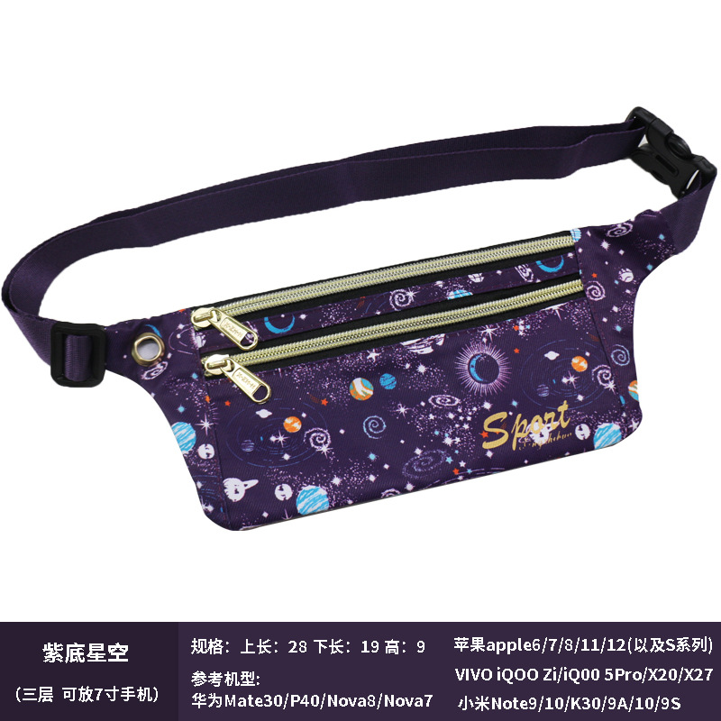 Purple Starry Sky (Three Layers)